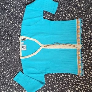 SALE!! Storybook Knits "Iroquoise" Sweater NWT Sz L